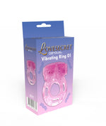 Inel vibrant pentru penis Lovesecret Sensual, roz, TPE