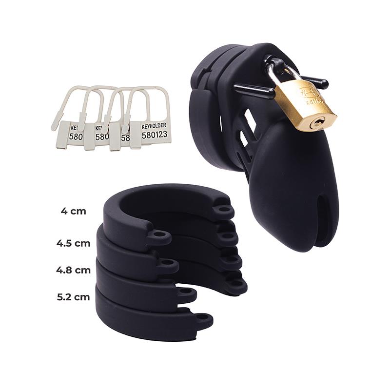 Cușcă pentru penis din silicon Fantasy 11 cm