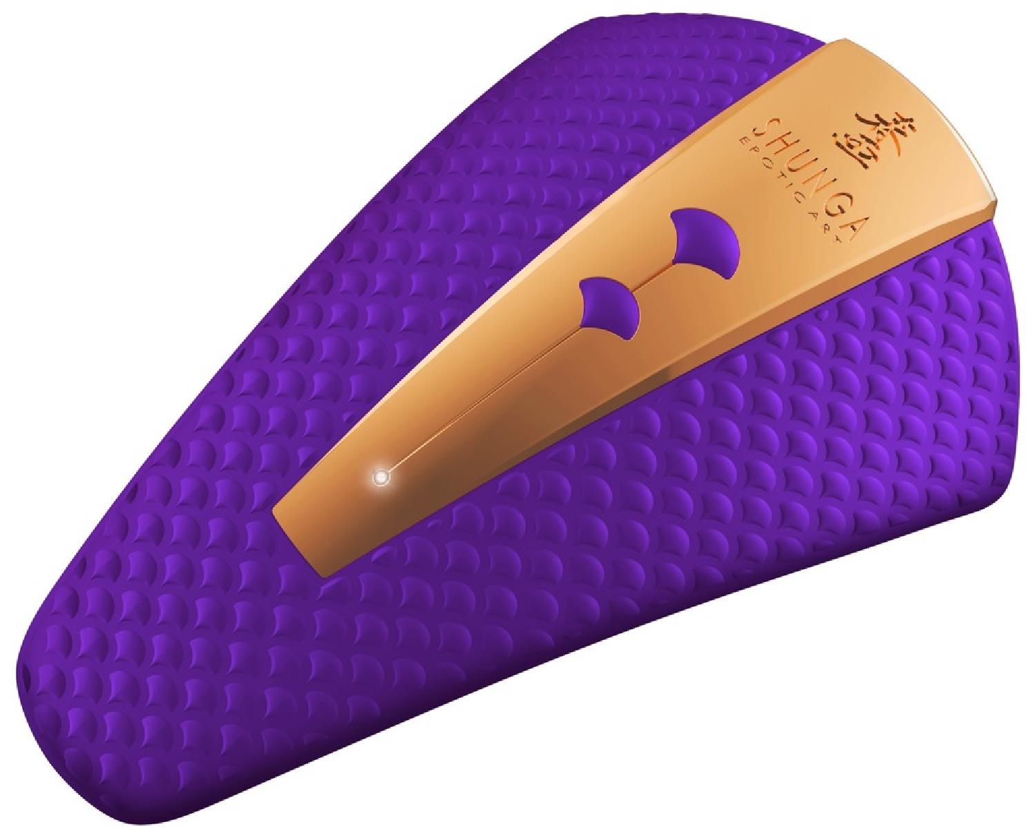 Stimulator clitoridian USB Shunga Obi din silicon violet