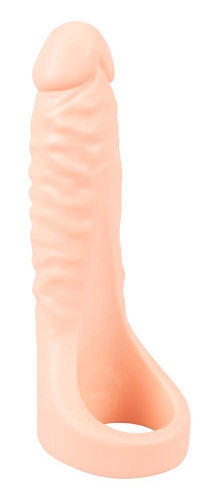Inel pentru penis Realistixxx Double Fucker TPE 18 cm