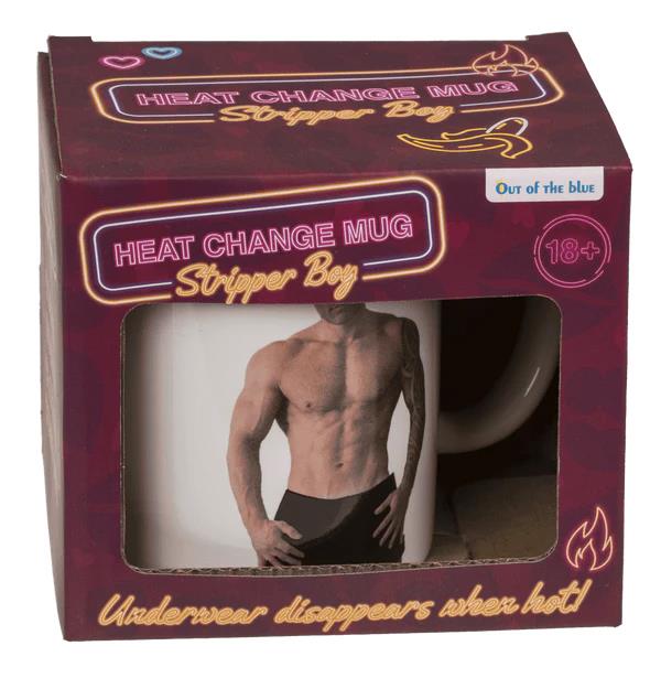 Cană termică cu efect Stripper Boy 350 ml