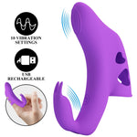 Vibrator cu deget Yenna Honey Finger Pretty Love, 10 vibrații