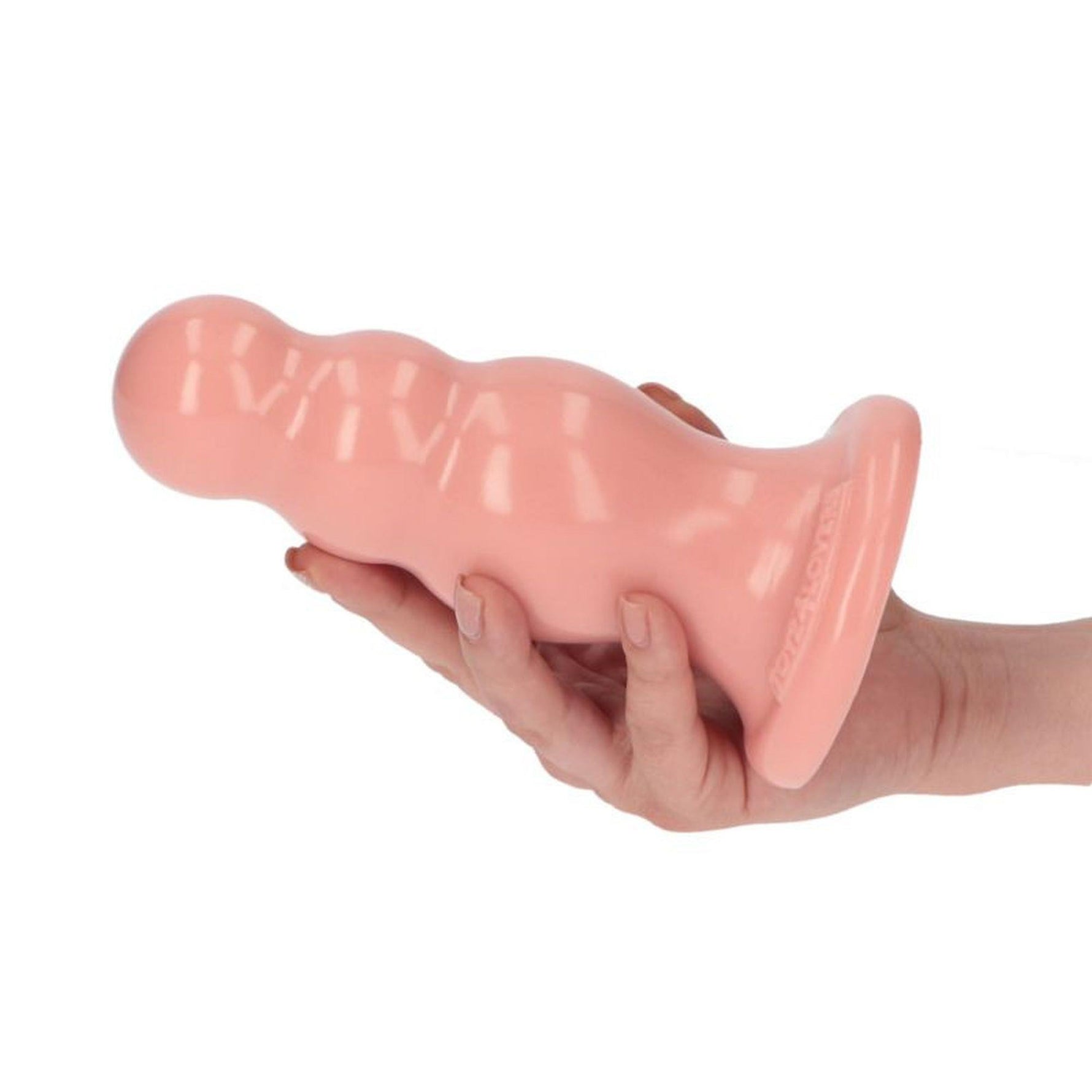 Plug anal cu ventuză Toyz4lovers, culoarea pielii, 15 cm