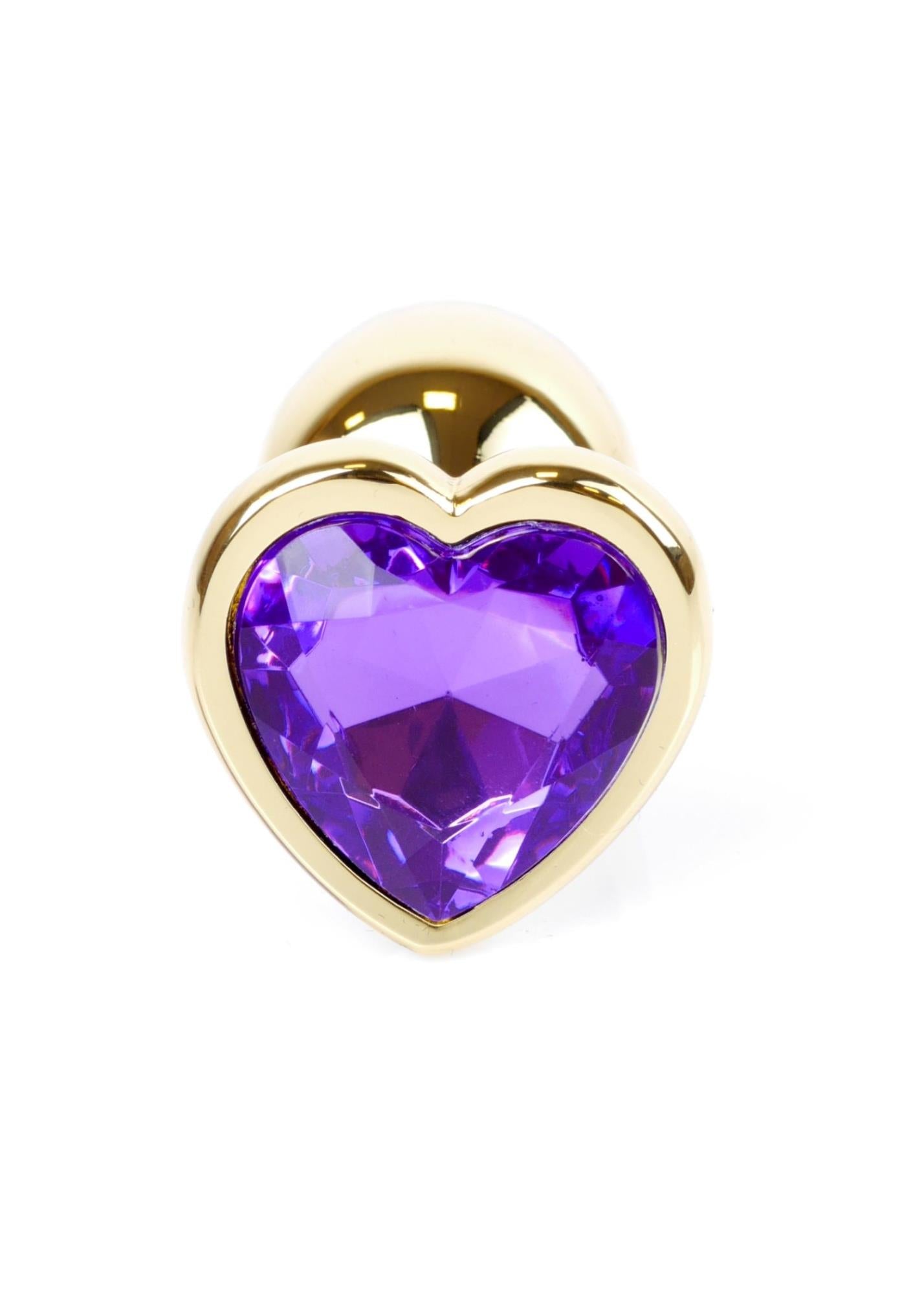 MyLove Toys - Jewellery Auriu Heart PLUG- Mov