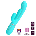 Vibrator Pretty Love Twinkled Tenderness Velvet Bunny cu 7 funcții