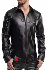 Tricou Regnes Fetish Planet RMPasquale001 wetlook negru XL