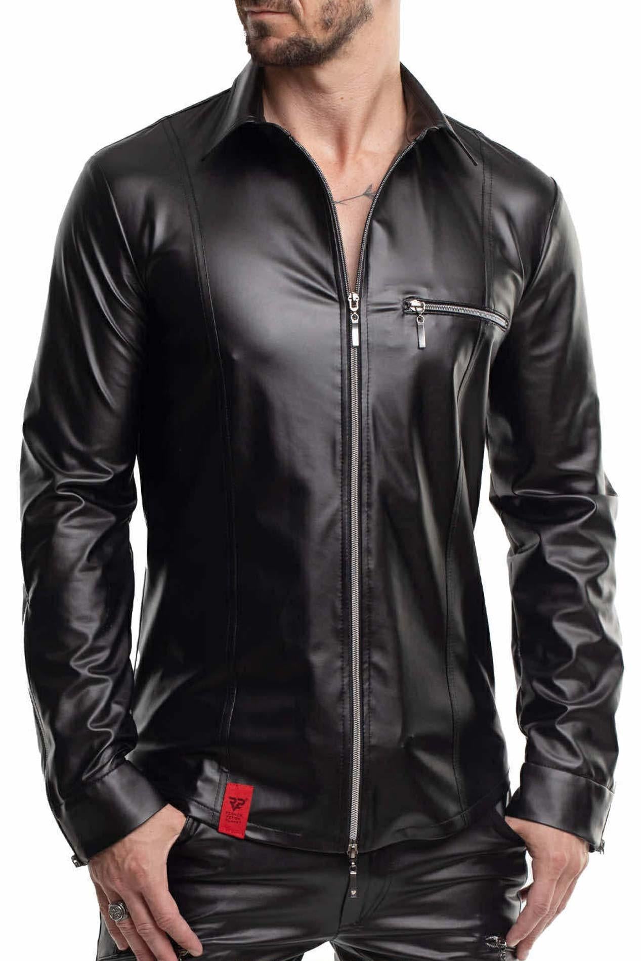 Tricou Regnes Fetish Planet RMPasquale001 wetlook negru XL