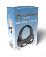 Inel vibrant pentru penis Lovesecret din silicon premium, impermeabil, cu USB