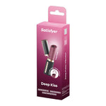 Stimulator clitoridian USB din silicon Satisfyer Deep Kiss