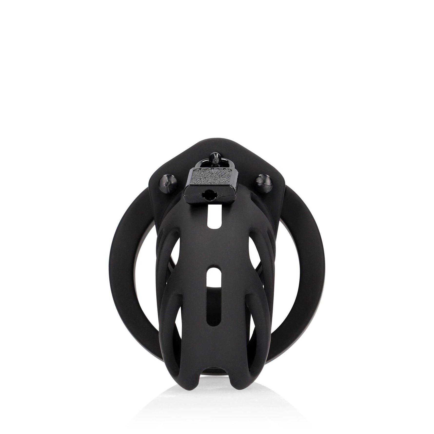 Centură de castitate ManCage Model 24 Neagră 9 cm
