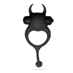 Inel vibrator pentru penis CRUSHIOUS DAEMON, negru