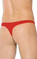 SoftLine 4502 tanga provocatoare din plasă roșu XL