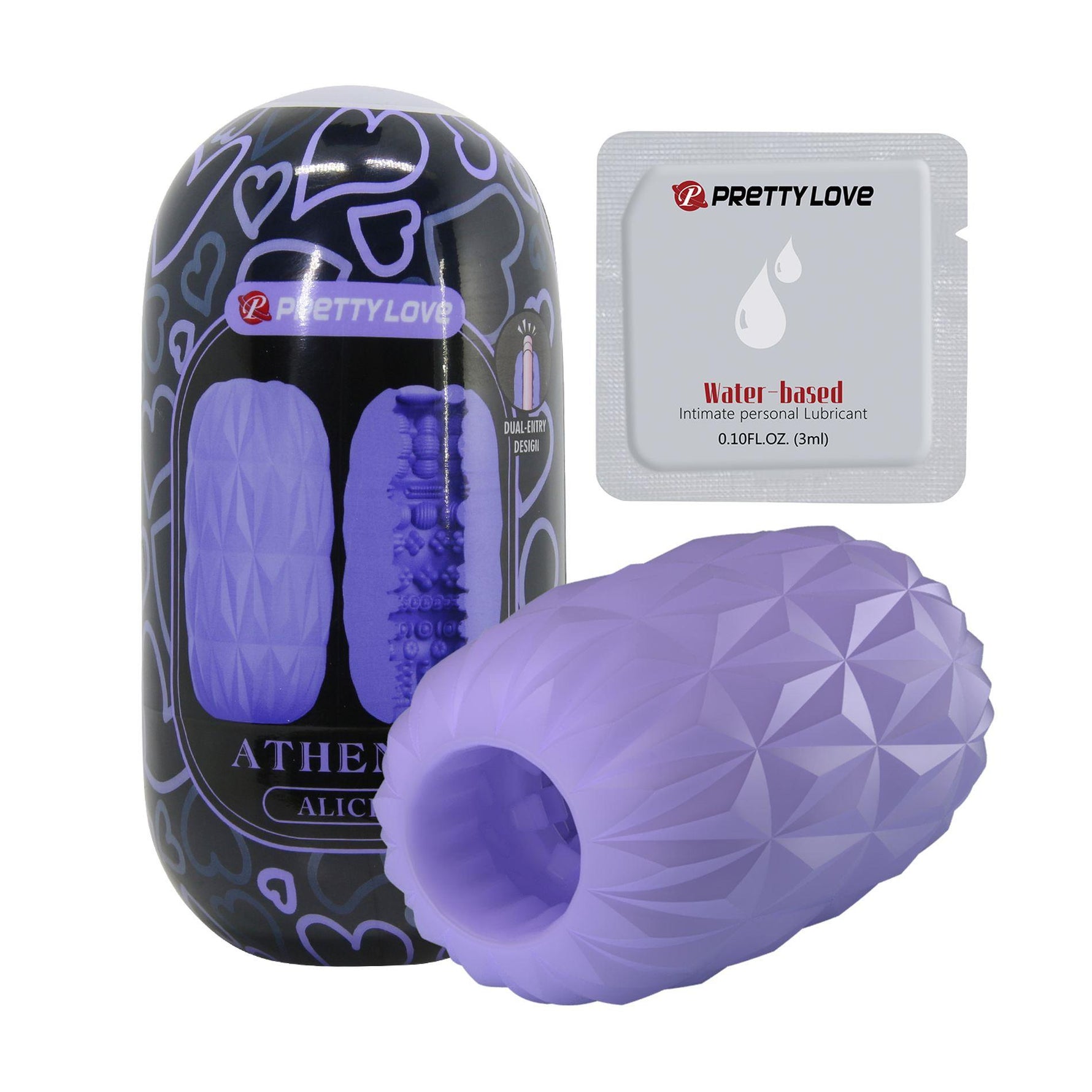 Masturbator Pretty Love Alice Egg, rezistent la apă, TPR