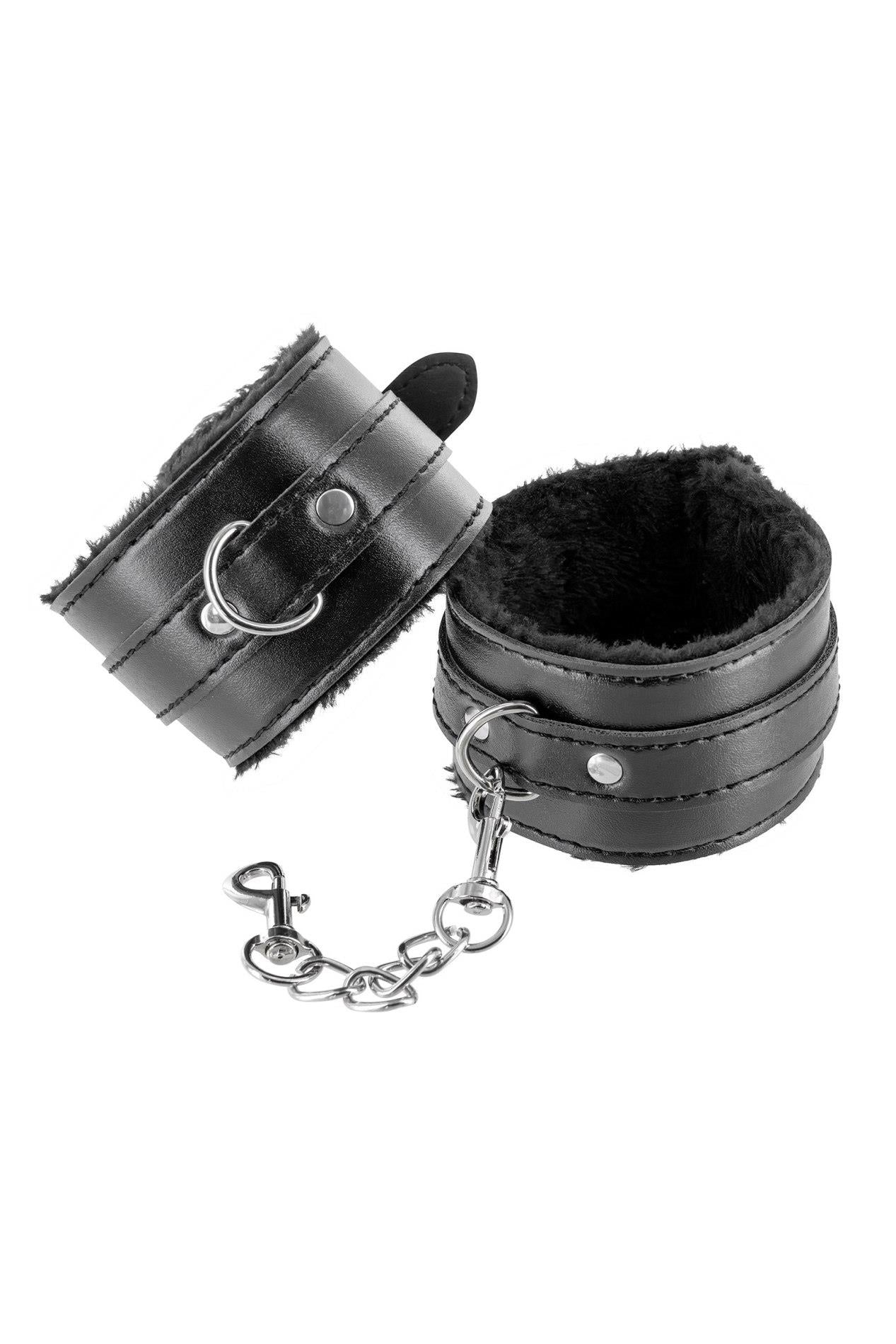 Kit de bondage Fetish Tentation din piele vegană cu 10 piese