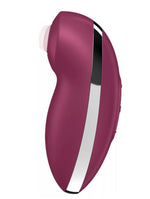 Stimulator clitoridian USB Satisfyer Tap Climax 2 Roșu