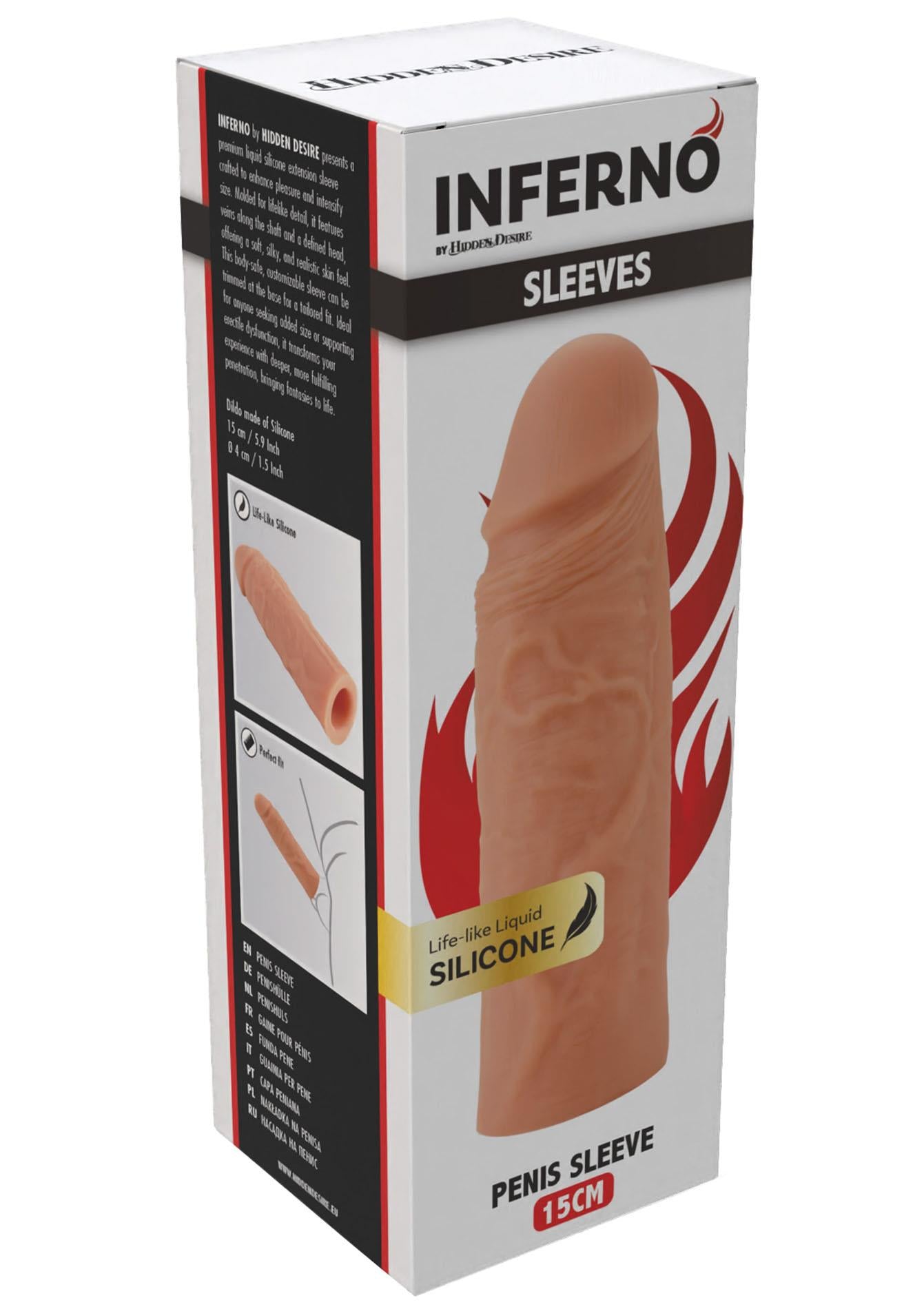Capac extensibil Inferno din silicon 15 cm