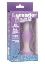 Dop anal vibrant din silicon Calexotics Lavender Haze, violet