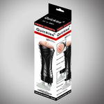 Masturbator vibrant de perete Quickies Power Escorts, negru, 24 cm