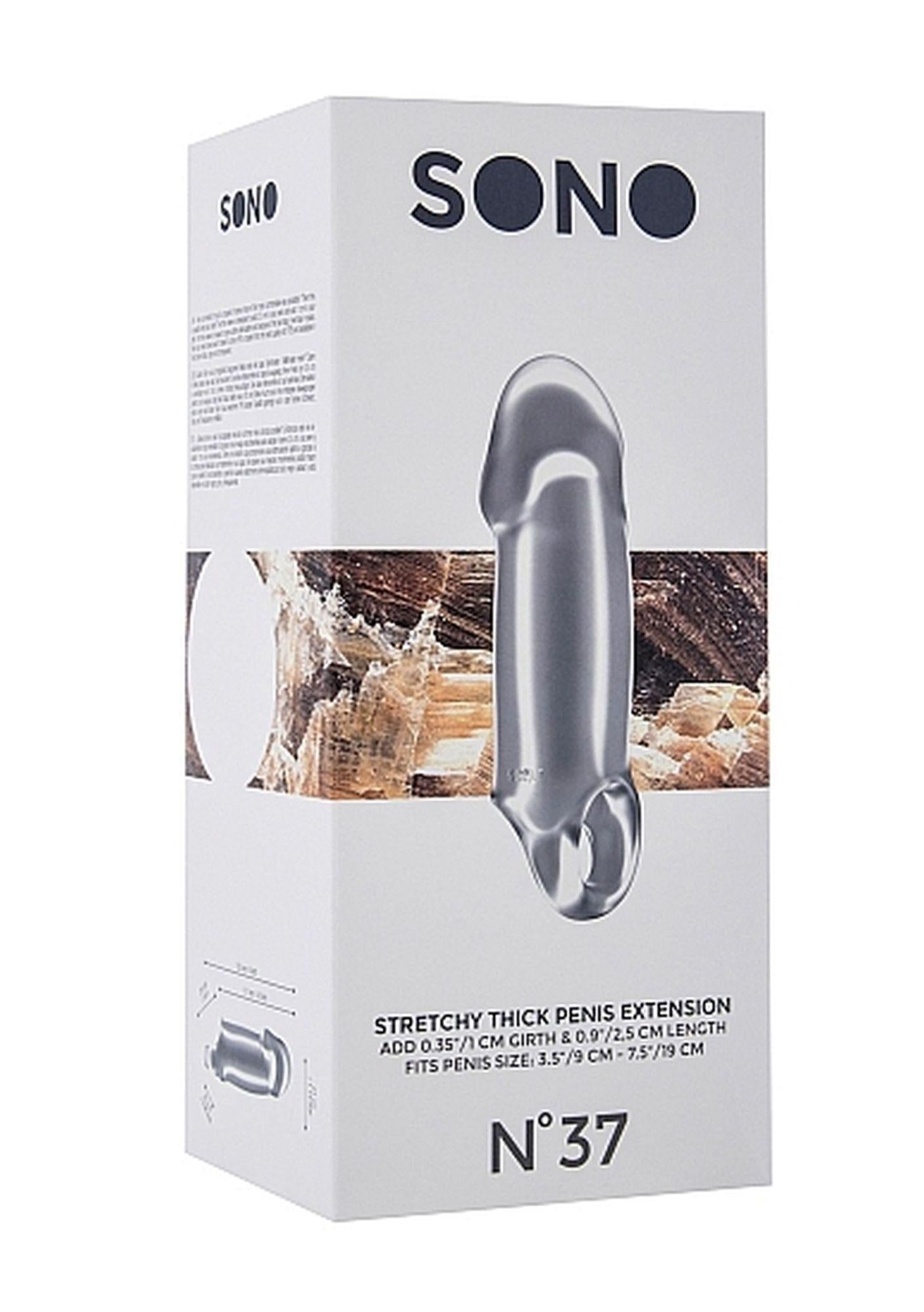Sono No.37 Gros TPE Transparent Penis Extender