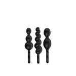 Set de 3 dopuri anale din silicon Satisfyer Booty Call