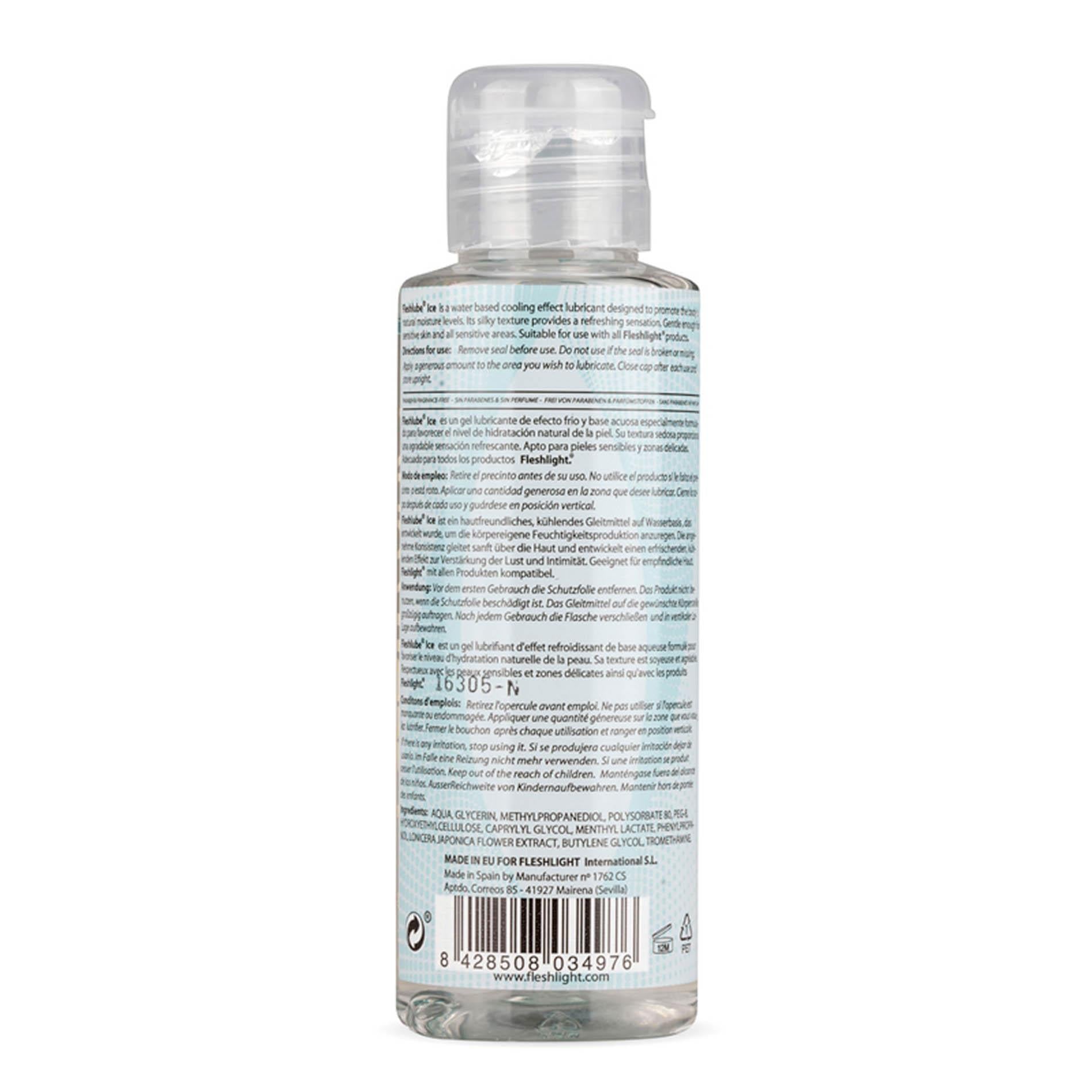 Lubrifiant răcoritor pe bază de apă Fleshlight Fleshlube Ice 100 ml