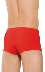 Pantaloni scurți SoftLine lycra roșii cu fermoar M