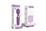 Stimulator Clitoridian Little Fairy Wand din Silicon, Violet, 14 cm