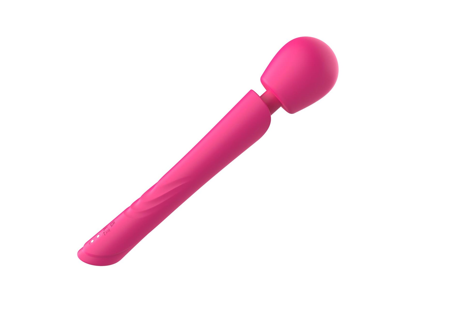Aparat de masaj vibrant Perfect Wand, silicon roz, USB