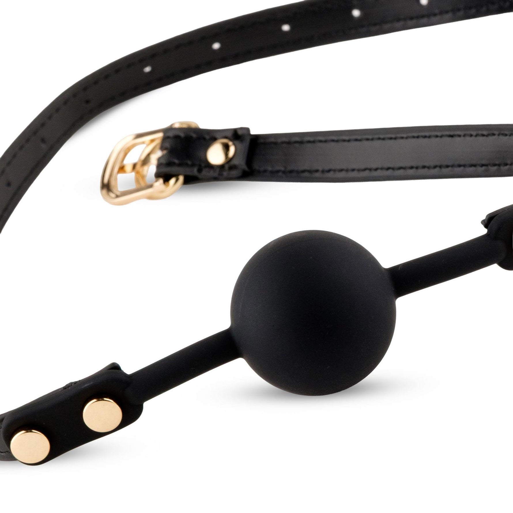 Blindaj cu bilă din silicon 4 cm reglabil negru HeavyFun