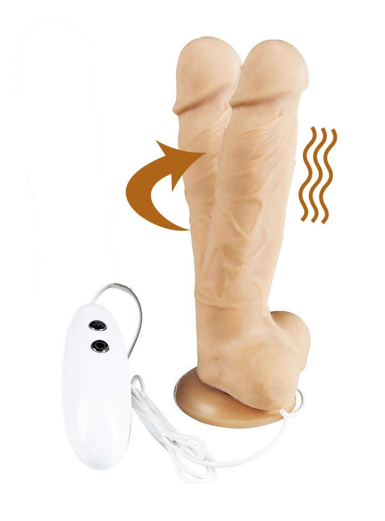 Vibrator realist Alive Cesar Cyber ​​​​Skin 18 cm