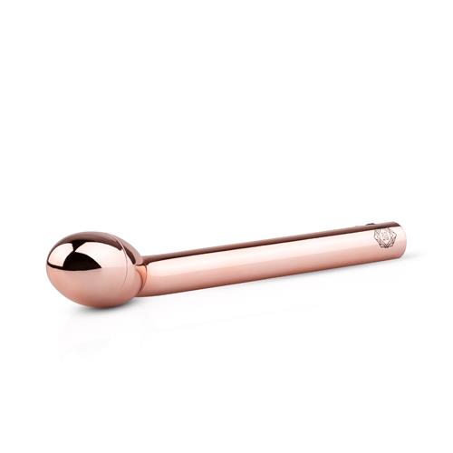 Vibrator Rosy Gold pentru punctul G, roz, USB, 22 cm