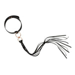 Zgardă Flogger Rosy Gold Neagră
