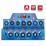 Set de 56 de inele pentru penis Crazy Bull din silicon