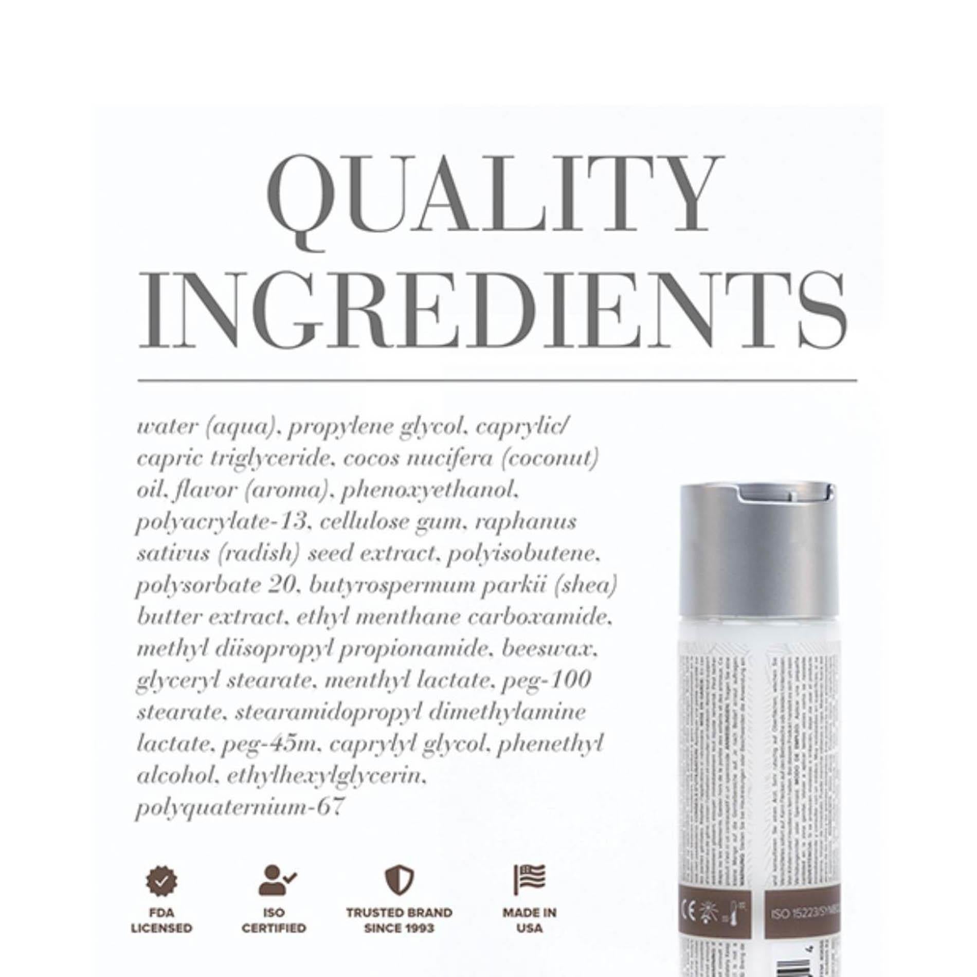 Lubrifiant hibrid cu aromă de cocos JO 60 ml alb