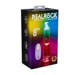 Vibrator realist RealRock transparent 22 cm