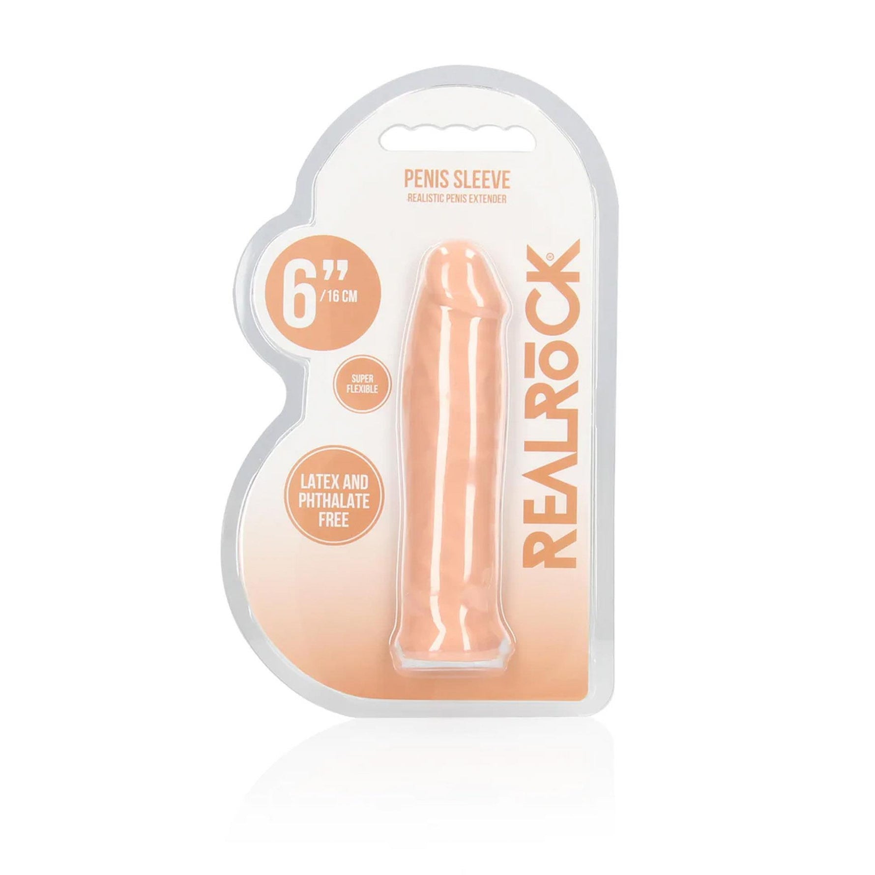 Extensor de penis RealRock TPE 17 cm