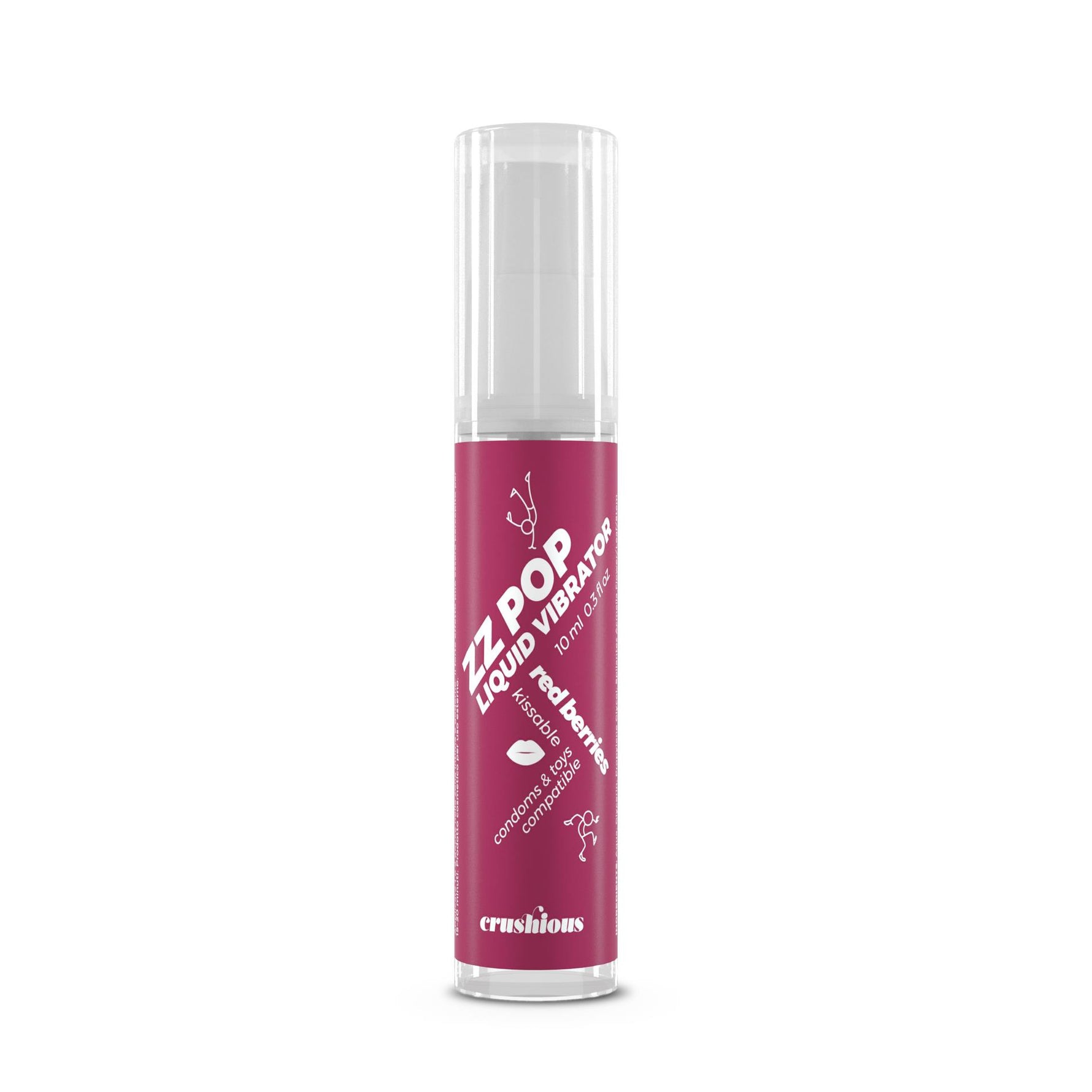 Gel stimulant Crushious ZZ Pop cu fructe de pădure 10ml