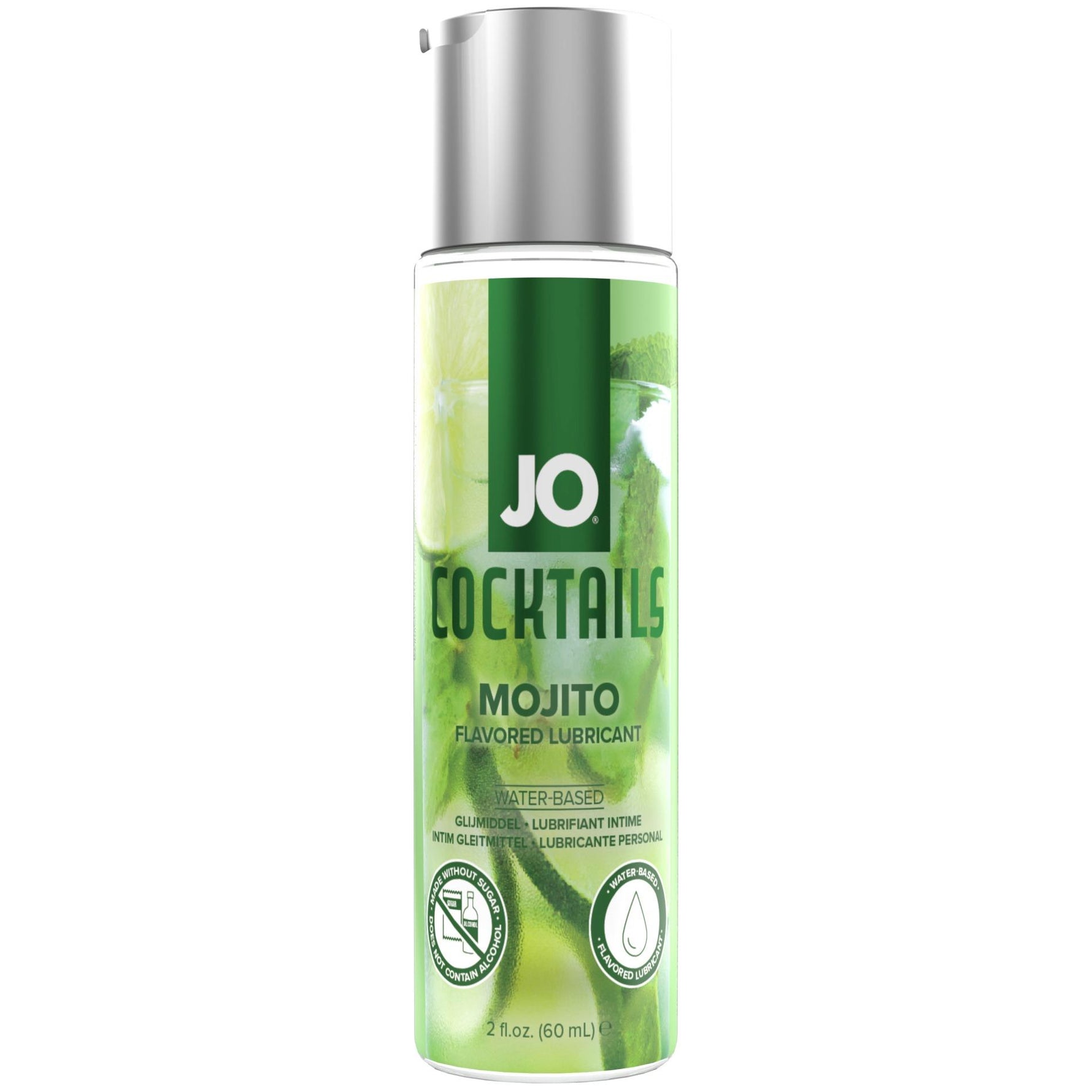 Lubrifiant cu aromă de Mojito JO H2O Cocktails 60 ml