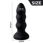 Dop anal vibrant drăguț din seria B, silicon, impermeabil, cu iluminare