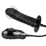 Plug anal vibrant gonflabil cu baterii Baile Bigger Joy
