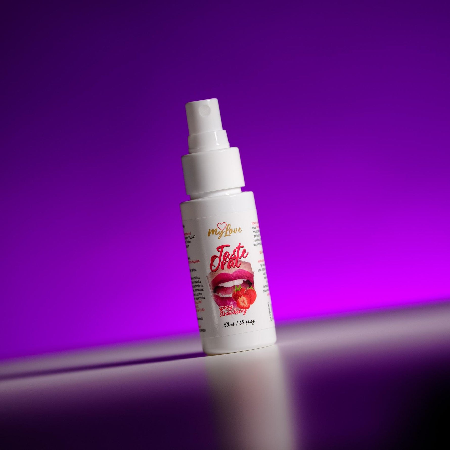 Spray oral cu aromă de căpșuni MyLove 50 ml