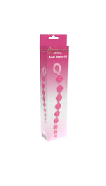 Perle anale Lovesecret din silicon roz 30 cm