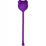 Bile vaginale din silicon AToys violet 12 cm