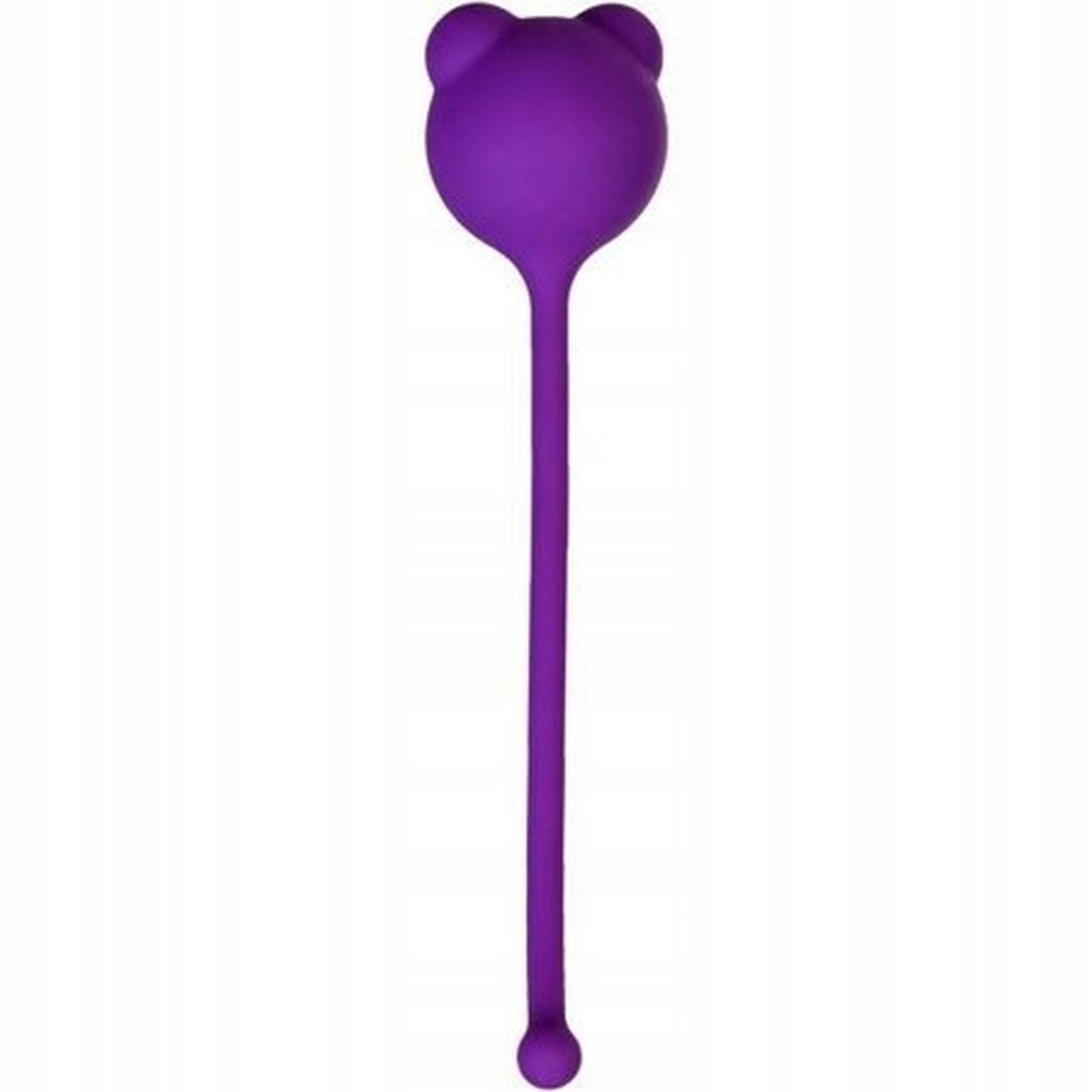 Bile vaginale din silicon AToys violet 12 cm