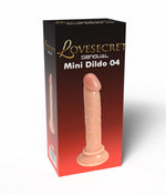 Dildo realist Lovesecret Mini 04 culoarea pielii 14 cm