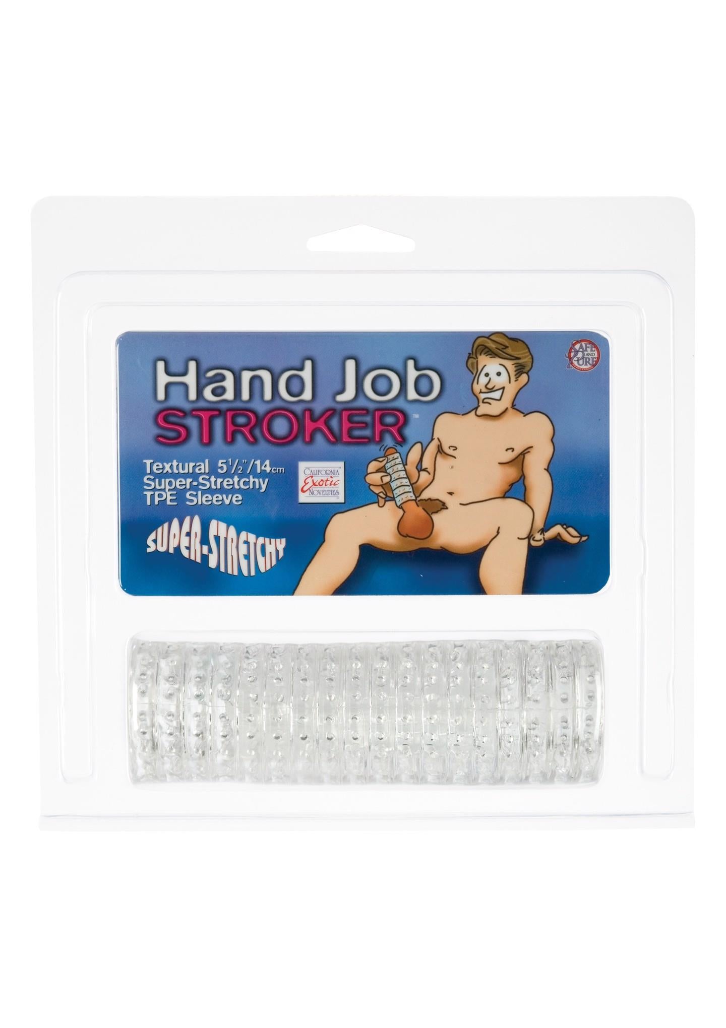 Masturbator reversibil Calexotics transparent 14 cm