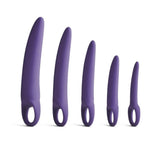 Set dilatatoare vaginale din silicon So Divine, 5 mărimi