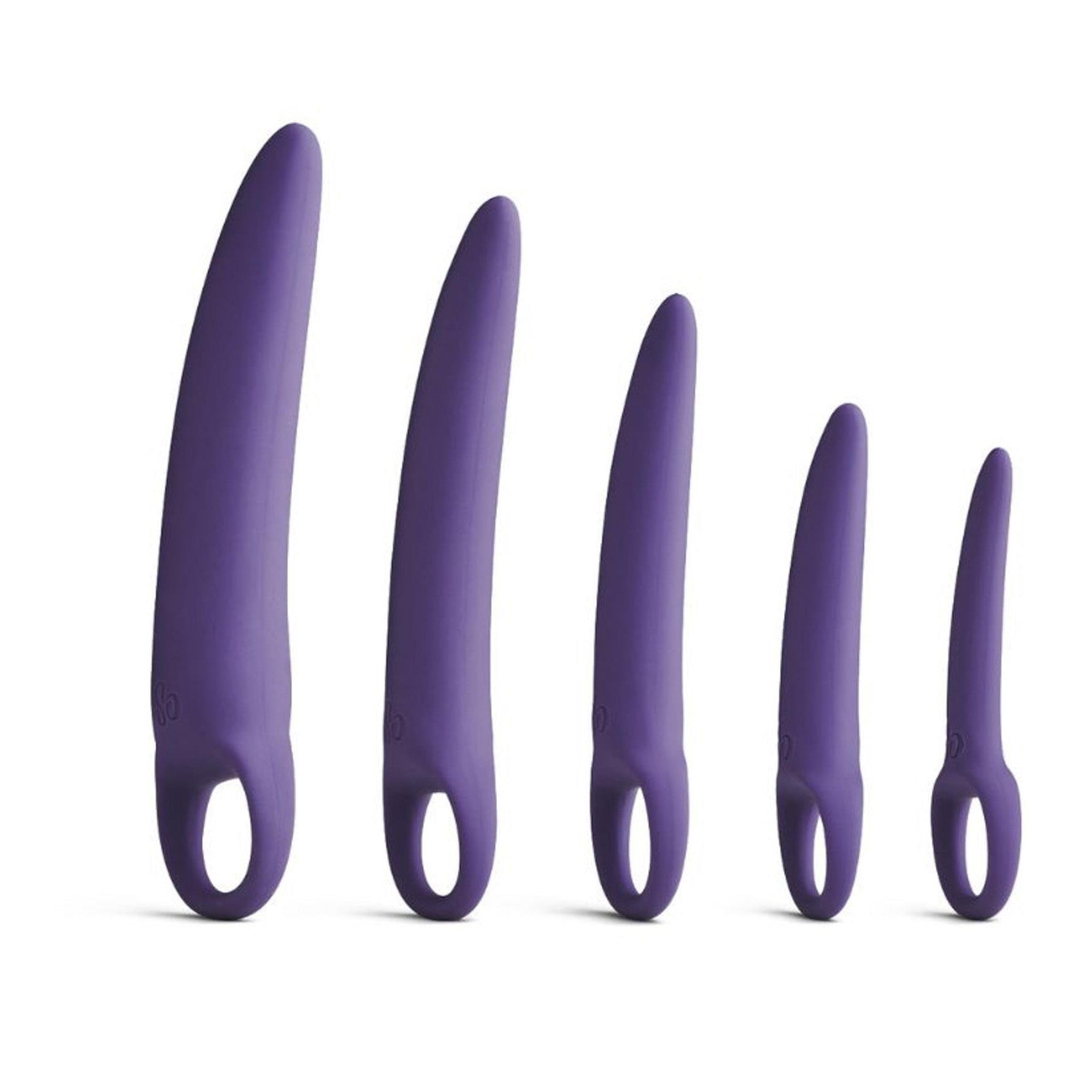 Set dilatatoare vaginale din silicon So Divine, 5 mărimi