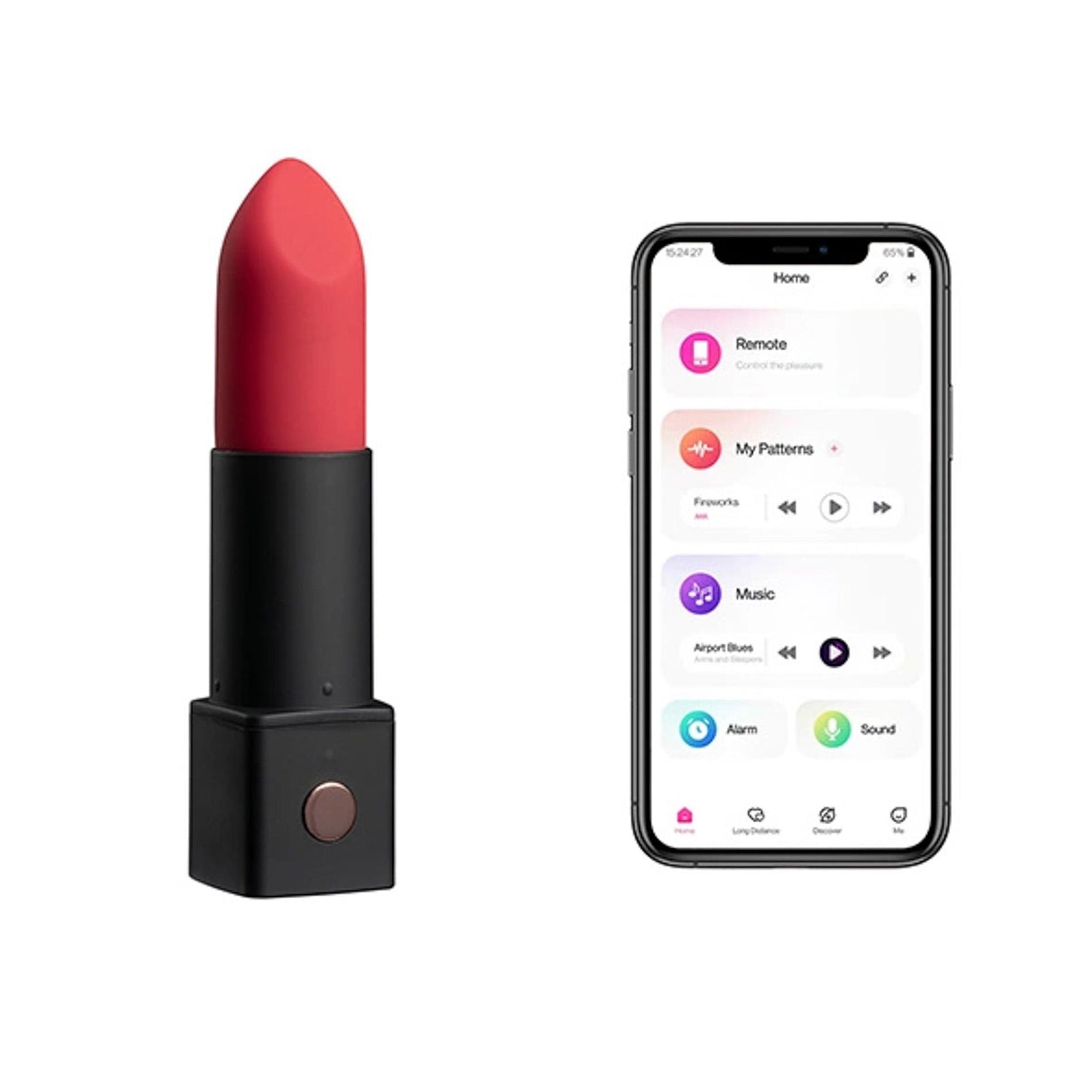 Mini vibrator USB din silicon Lovense Exomoon