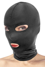 Mască Fetish Tentation Spandex cu ochi și gură deschiși